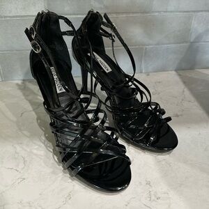 Steve Madden Fairy black heels women size 9